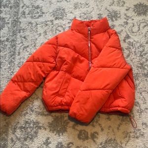 H&M Orange Coat